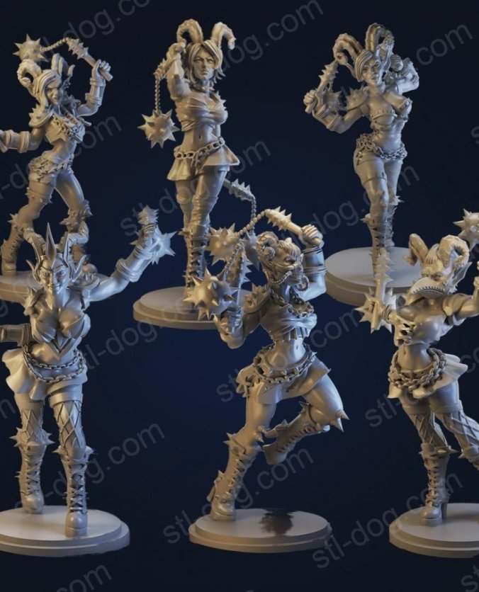 黑炎之女（Daughters Of the Black Flame） 3D打印图纸